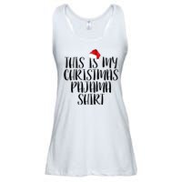 This Is My Christmas Pajama Shirt Ladies Essential Flowy Tank