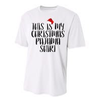 This Is My Christmas Pajama Shirt Performance Sprint T-Shirt