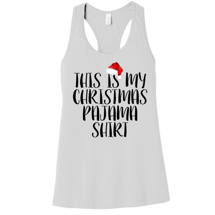 This Is My Christmas Pajama Shirt Women's Racerback Tank