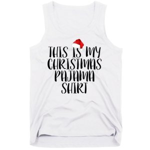 This Is My Christmas Pajama Shirt Tank Top