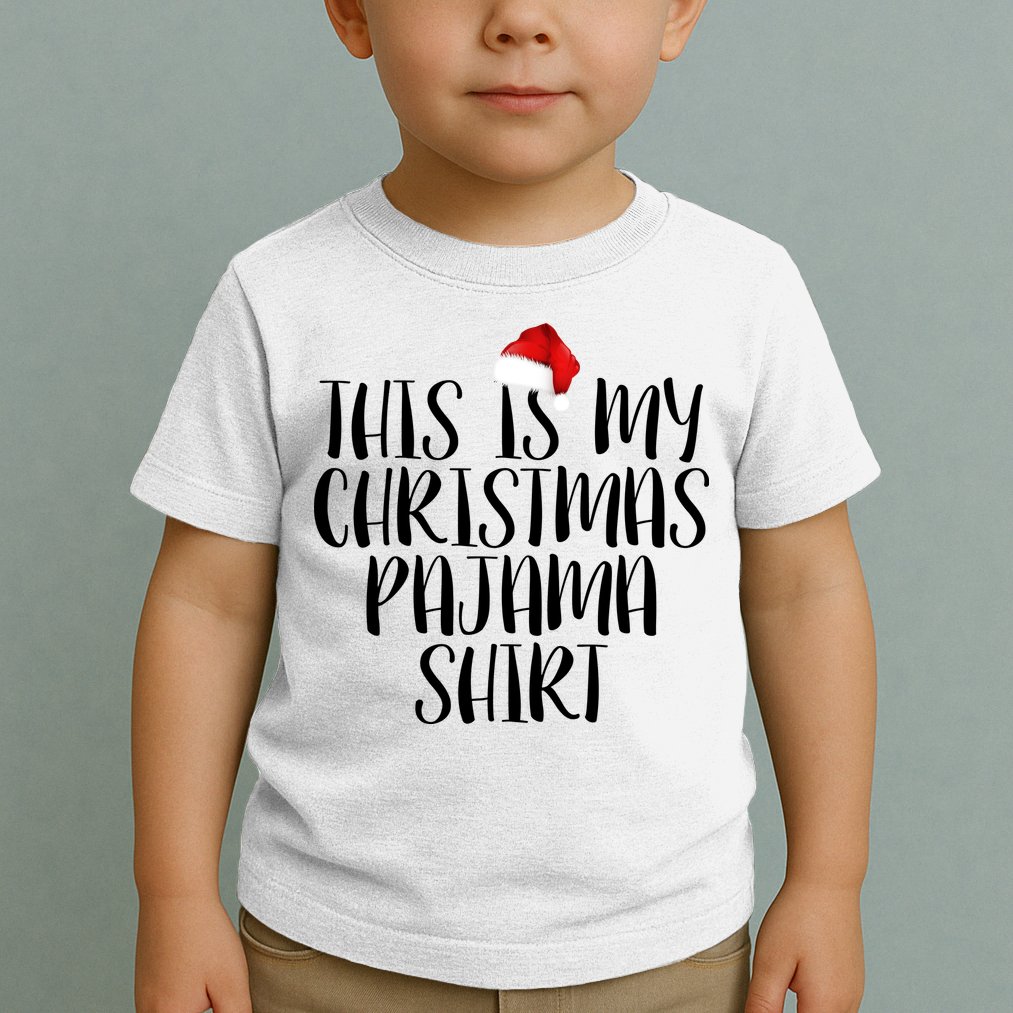 This Is My Christmas Pajama Shirt Toddler T-Shirt