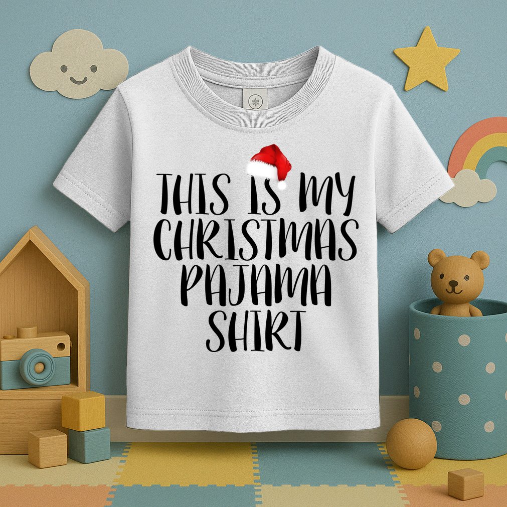 This Is My Christmas Pajama Shirt Toddler T-Shirt