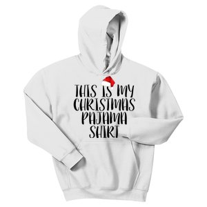 This Is My Christmas Pajama Shirt Kids Hoodie