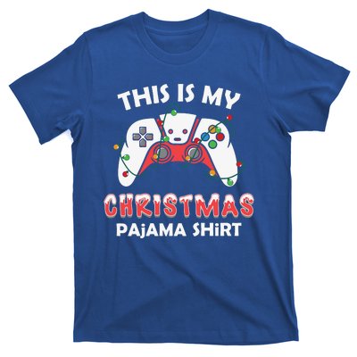 This Is My Christmas Pajama Shirts Funny Gamer T-Shirt