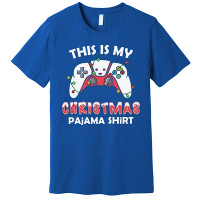 This Is My Christmas Pajama Shirts Funny Gamer Premium T-Shirt