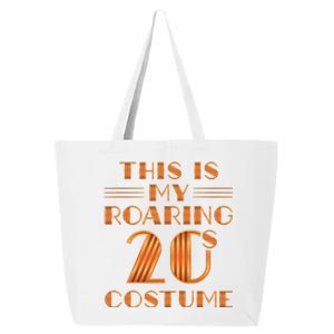 This Is My Roaring 20s Costume Twenties Art Deco Halloween 25L Jumbo Tote