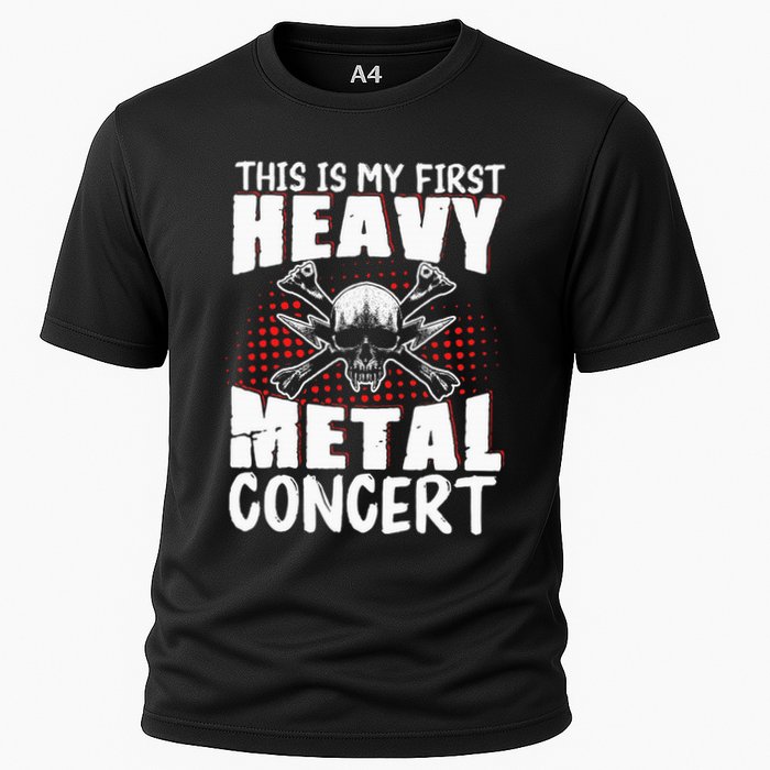 This Is My First Heavy Metal Concert Cooling Performance Crew T-Shirt