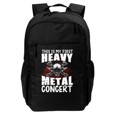 This Is My First Heavy Metal Concert Backpack