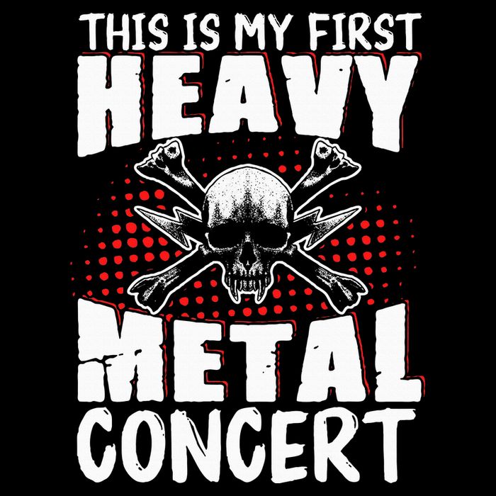 This Is My First Heavy Metal Concert Backpack