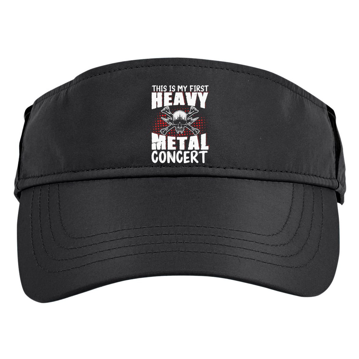 This Is My First Heavy Metal Concert Adult Drive Performance Visor