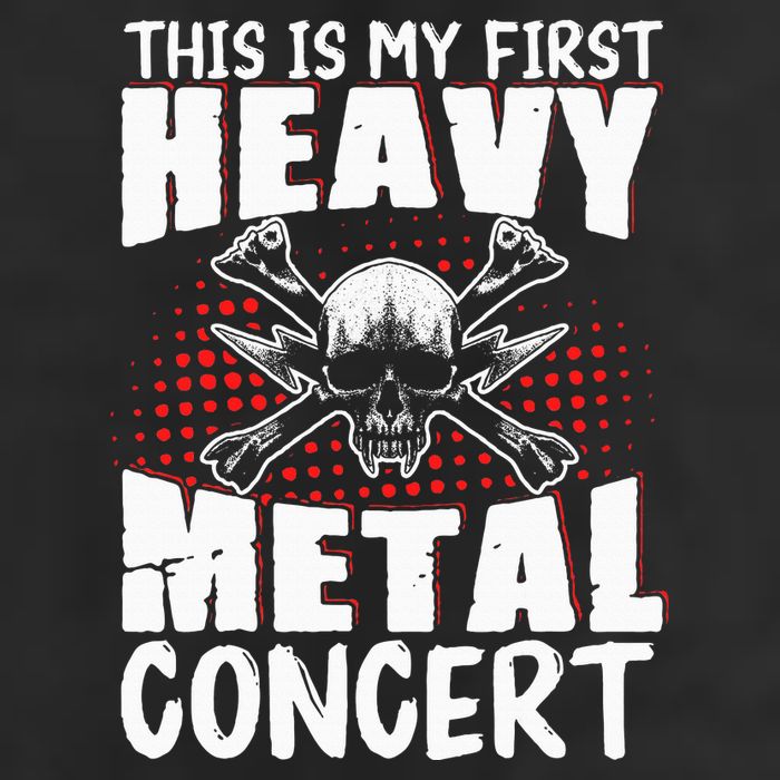 This Is My First Heavy Metal Concert Adult Drive Performance Visor