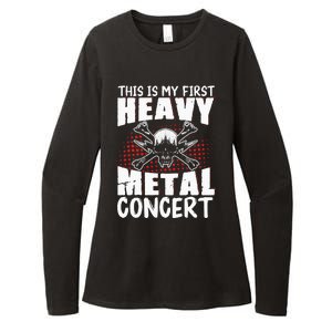 This Is My First Heavy Metal Concert Womens CVC Long Sleeve Shirt