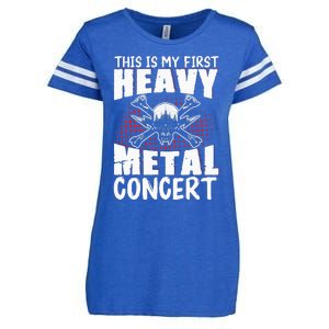 This Is My First Heavy Metal Concert Enza Ladies Jersey Football T-Shirt