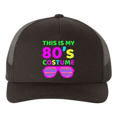 This Is My 80S Costume Outfit Eighties Retro Party Design Yupoong Adult 5-Panel Trucker Hat