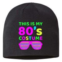 This Is My 80S Costume Outfit Eighties Retro Party Design Sustainable Beanie