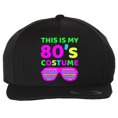 This Is My 80S Costume Outfit Eighties Retro Party Design Wool Snapback Cap