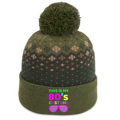 This Is My 80S Costume Outfit Eighties Retro Party Design The Baniff Cuffed Pom Beanie