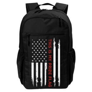 This Is My Pride Flag USA American 4th Of July Daily Commute Backpack