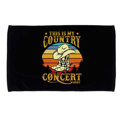 This Is My Country Concert Microfiber Hand Towel