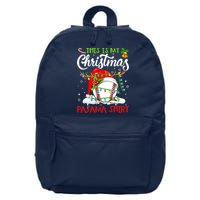 This Is My Christmas Baseball Pajama For Boys 16 in Basic Backpack