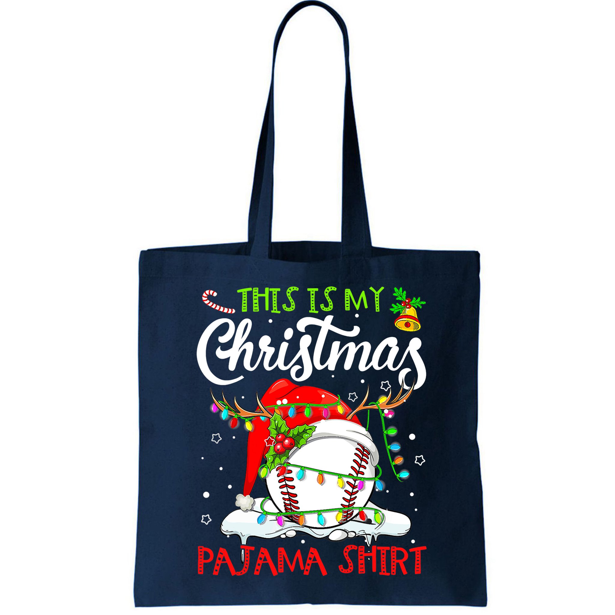 This Is My Christmas Baseball Pajama For Boys Bag