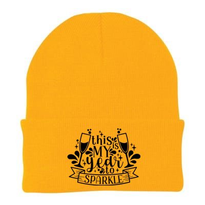 This Is My Year To New Years Party Design Gift Knit Cap Winter Beanie