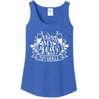 This Is My Year To New Years Party Design Gift Ladies Essential Tank