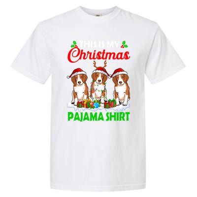 This Is My Christmas Pajama Beagle Dog Lights Xmas Meaningful Gift Garment-Dyed Heavyweight T-Shirt