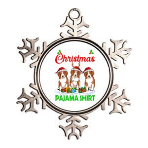 This Is My Christmas Pajama Beagle Dog Lights Xmas Meaningful Gift Metallic Star Ornament