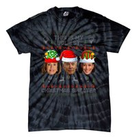 This Is My Ugliest Christmas Sweater Funny Joe Biden Kamala Tie-Dye T-Shirt