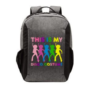 This Is My Disco Costume Family Party 1970s Vector Backpack