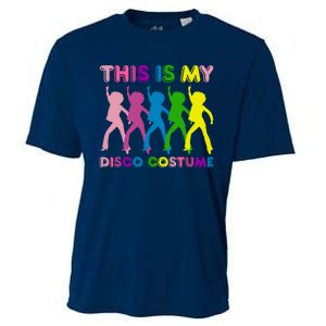 This Is My Disco Costume Family Party 1970s Cooling Performance Crew T-Shirt