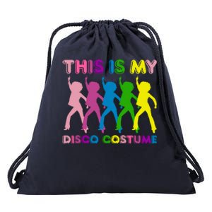 This Is My Disco Costume Family Party 1970s Drawstring Bag