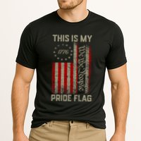 This Is My Pride Flag Usa American Patriotic 4th Of July Cooling Performance Crew T-Shirt