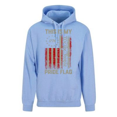 This Is My Pride Flag Usa American Patriotic 4th Of July Unisex Surf Hoodie