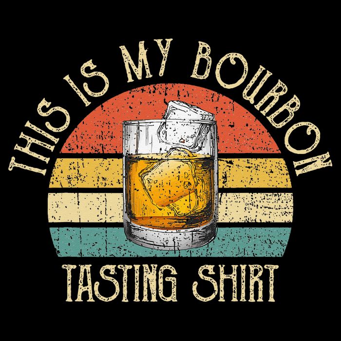 This Is My Bourbon Tasting Bourbon Lover Drinking Gift Cooling Performance Crew T-Shirt