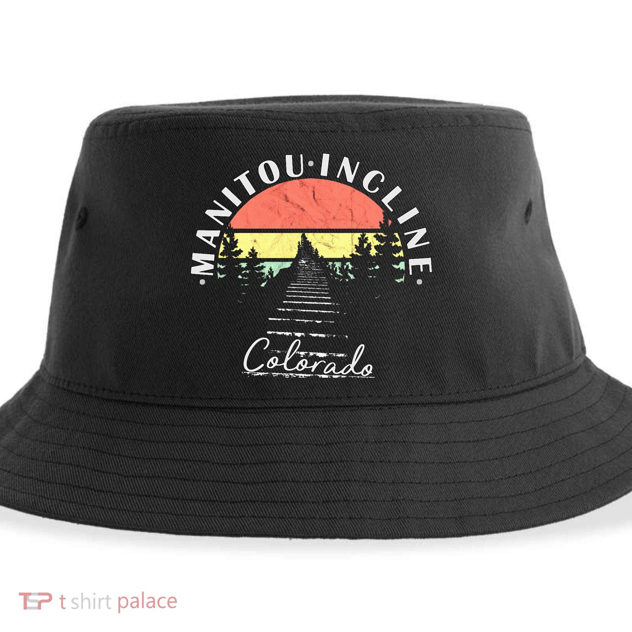 The Incline Manitou Springs Colorado Sustainable Bucket Hat
