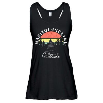 The Incline Manitou Springs Colorado Ladies Essential Flowy Tank