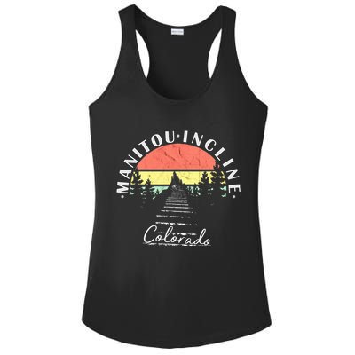 The Incline Manitou Springs Colorado Ladies PosiCharge Competitor Racerback Tank