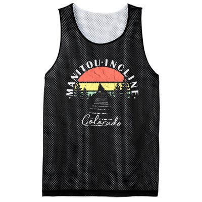 The Incline Manitou Springs Colorado Mesh Reversible Basketball Jersey Tank