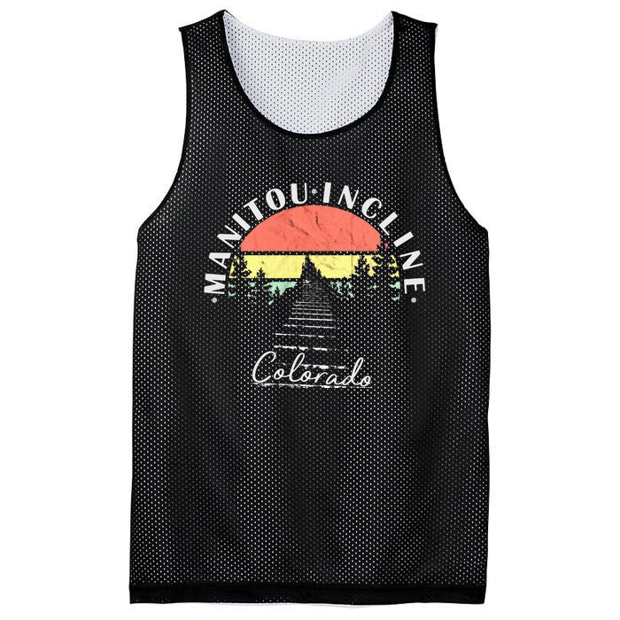 The Incline Manitou Springs Colorado Mesh Reversible Basketball Jersey Tank