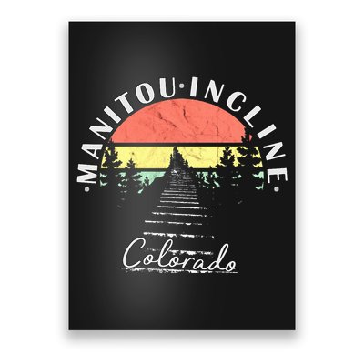 The Incline Manitou Springs Colorado Poster