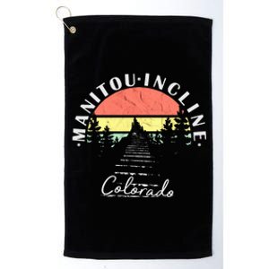 The Incline Manitou Springs Colorado Platinum Collection Golf Towel