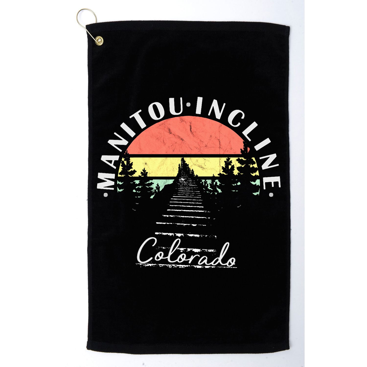 The Incline Manitou Springs Colorado Golf Towel