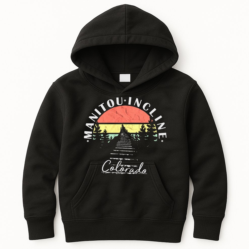The Incline Manitou Springs Colorado Kids Hoodie