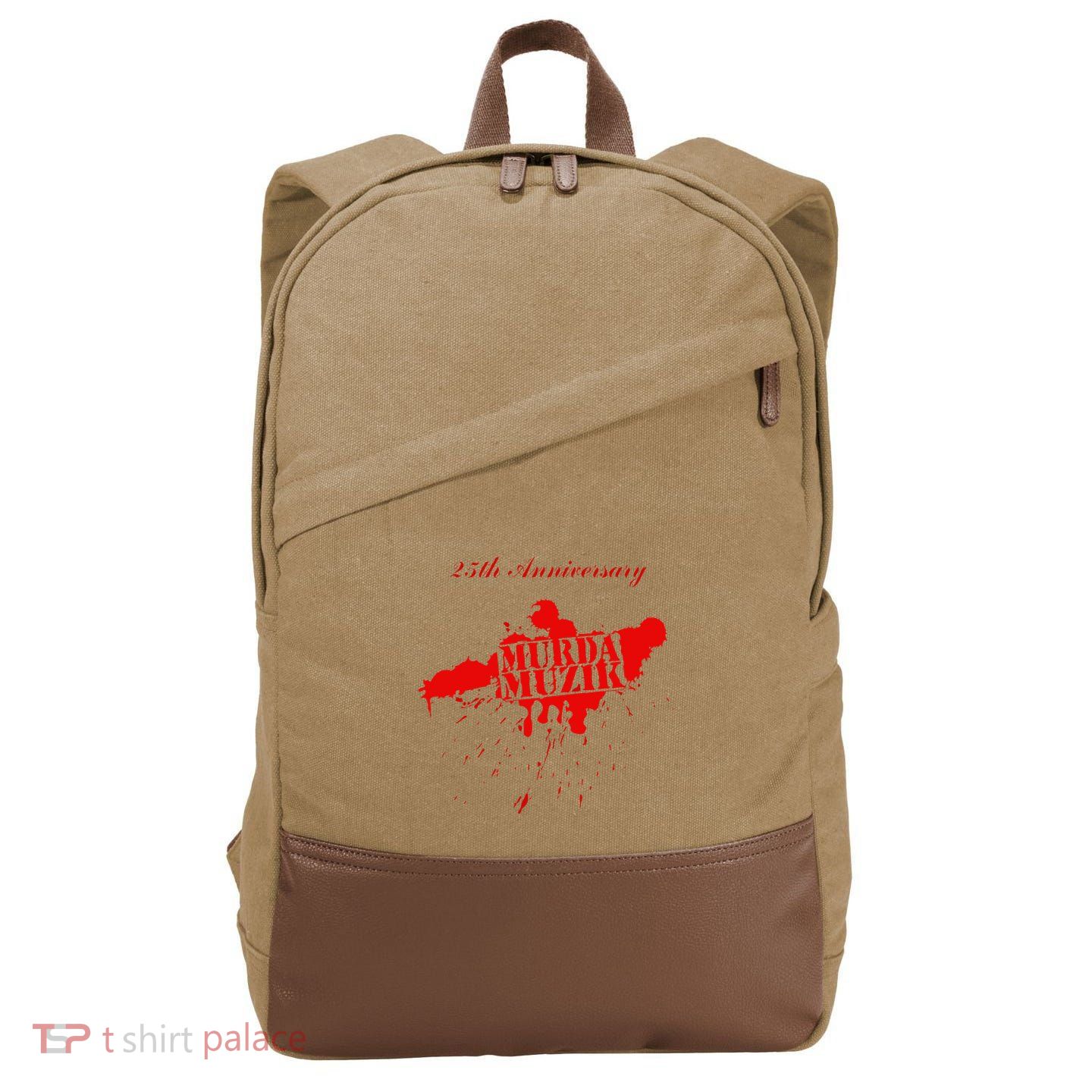 The Infamous Mobb Deep 25th Anniversary Murda Muzik Cotton Canvas Backpack