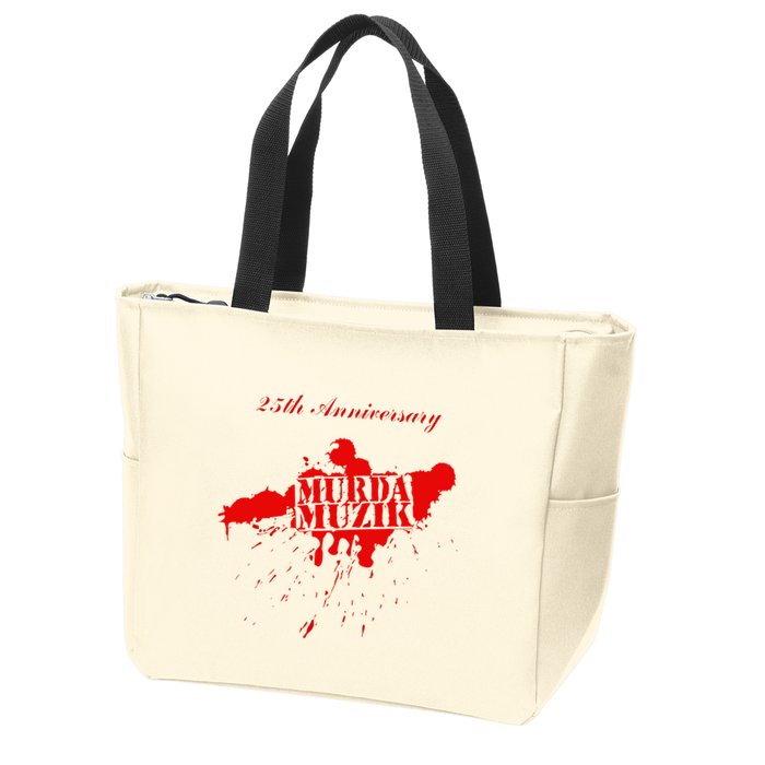 The Infamous Mobb Deep 25th Anniversary Murda Muzik Zip Tote Bag