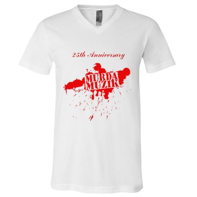 The Infamous Mobb Deep 25th Anniversary Murda Muzik V-Neck T-Shirt