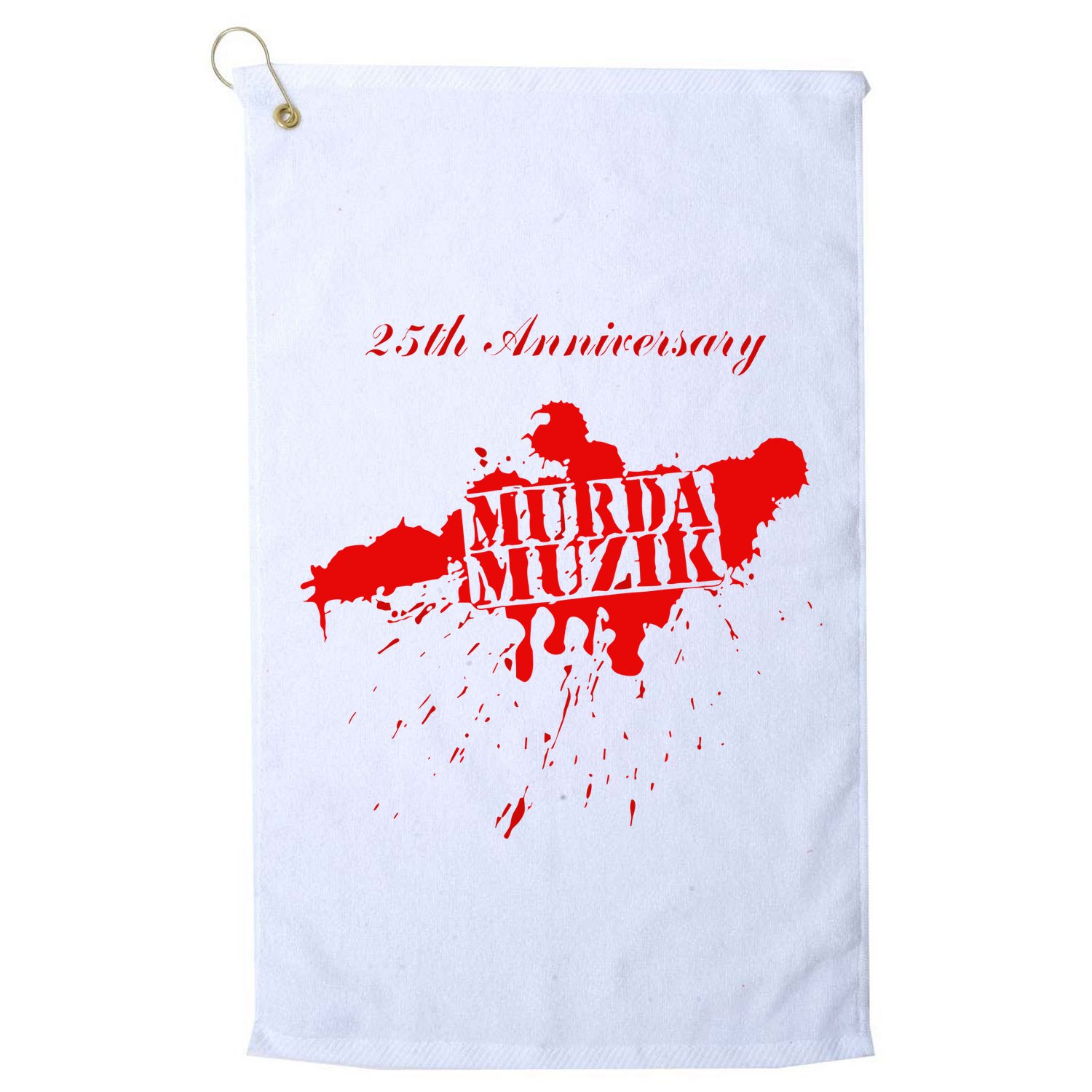 The Infamous Mobb Deep 25th Anniversary Murda Muzik Golf Towel