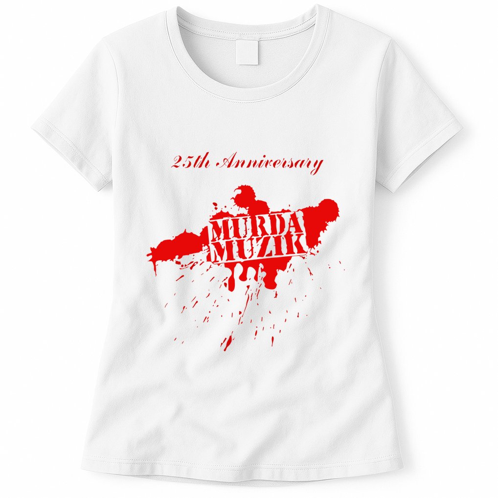 The Infamous Mobb Deep 25th Anniversary Murda Muzik Womens T-Shirt